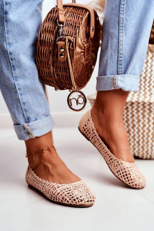 Lu Boo Ballerina beige met... Lu Boo Ballerina beige met...