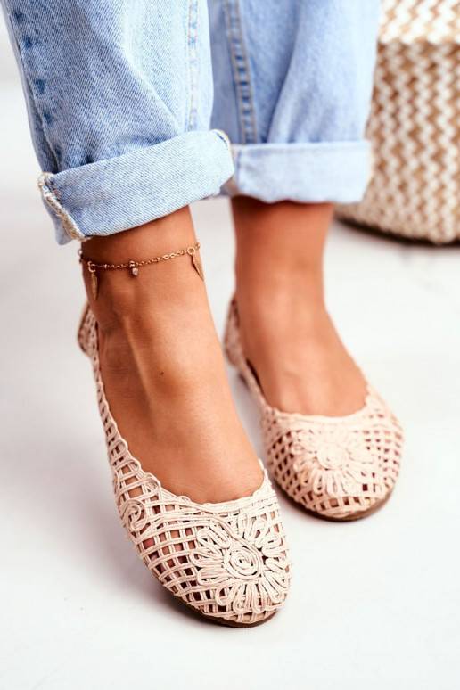 Lu Boo Ballerina beige met... Lu Boo Ballerina beige met...