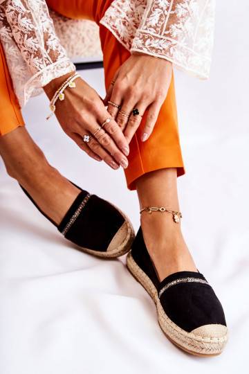 Zwarte Cersei Espadrilles... 2