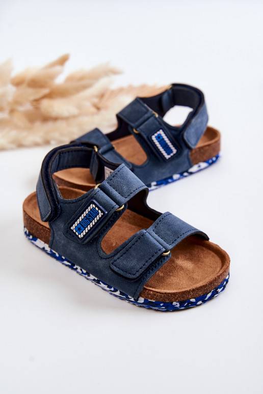 Kindersandalen Big Star donkerblauw