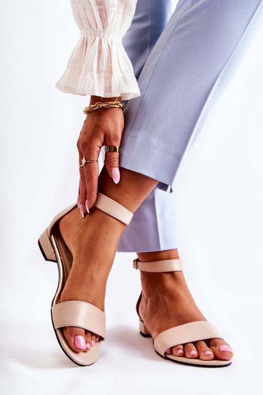 Sandalen beige kleur Shanley Sandalen beige kleur Shanley