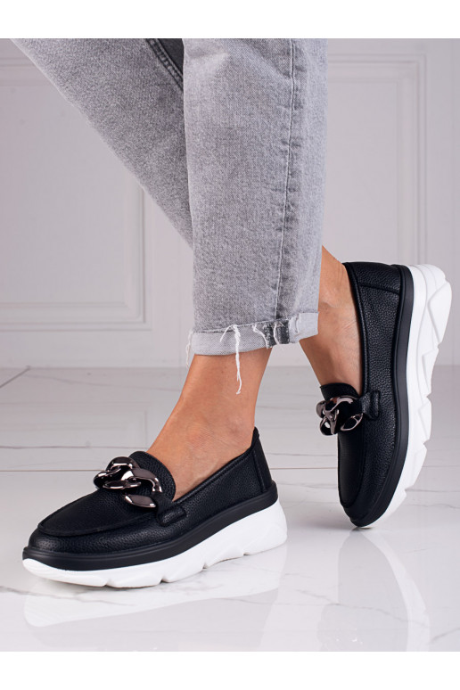 Enkellaarsjes in de kleur zwart Vinceza Enkellaarsjes in de kleur zwart Vinceza