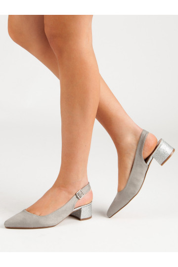 Schoenen met glanzende...