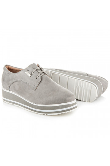 Grijze vrijetijdsschoenen 2