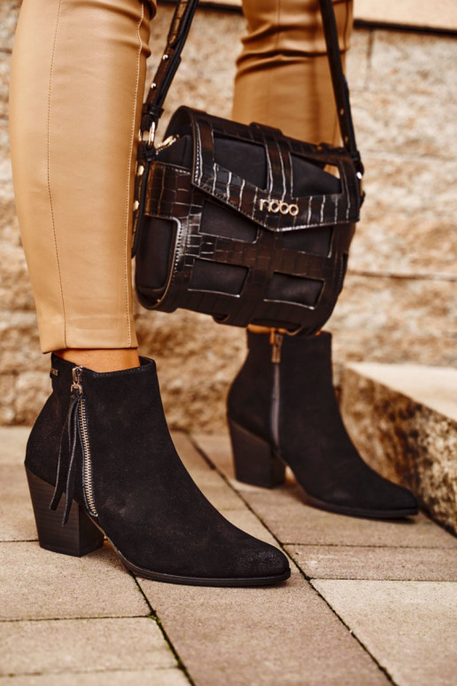 Zwarte laarzen met hoge hakken Big Star Zwarte laarzen met hoge hakken Big Star