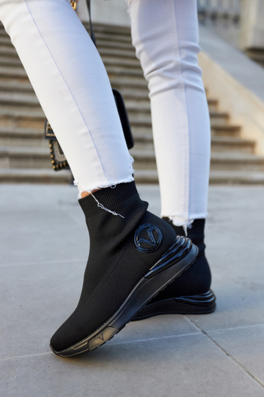 Zwarte textiel sportschoenen Runaway Zwarte textiel sportschoenen Runaway