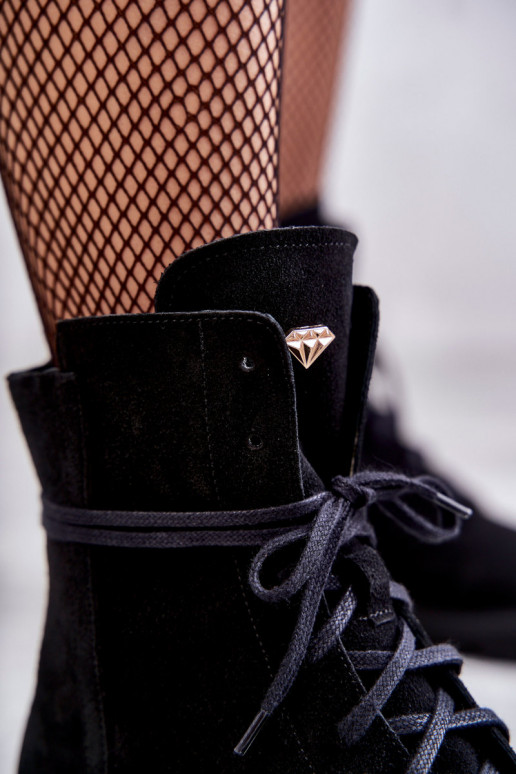 Suède enkellaarsjes met ritsen Nicole... Suède enkellaarsjes met ritsen Nicole...