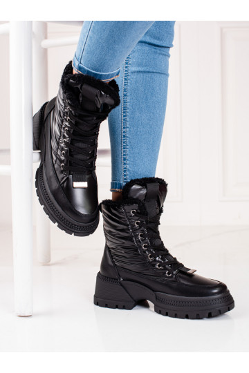 Damessnowboots met plateauzool 2
