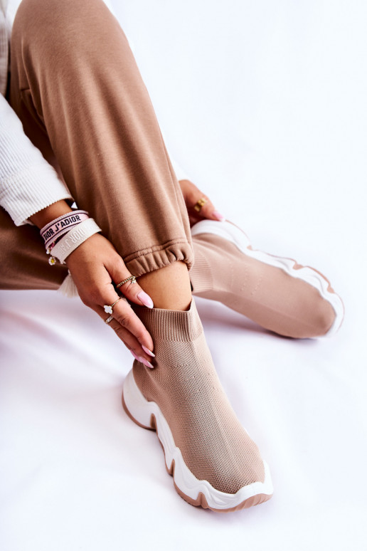 Sportschoenen beige Morris Sportschoenen beige Morris