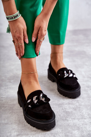 Laura Messi suède zwarte...