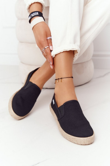 Espadrilles Big Star zwart