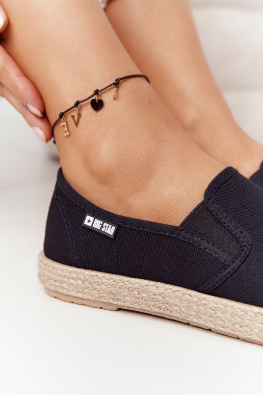 Espadrilles Big Star zwart
