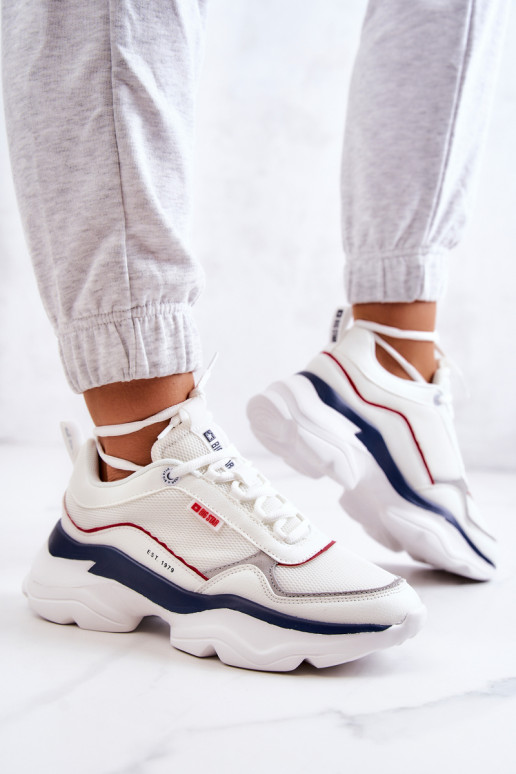 Witte vrijetijds-sportschoenen Big Star Witte vrijetijds-sportschoenen Big Star