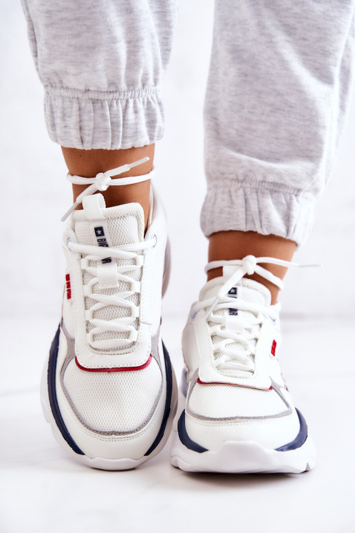 Witte vrijetijds-sportschoenen Big Star Witte vrijetijds-sportschoenen Big Star