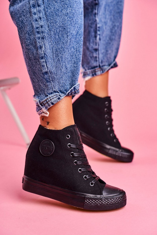 Zwarte Big Star Sneakers model... Zwarte Big Star Sneakers model...