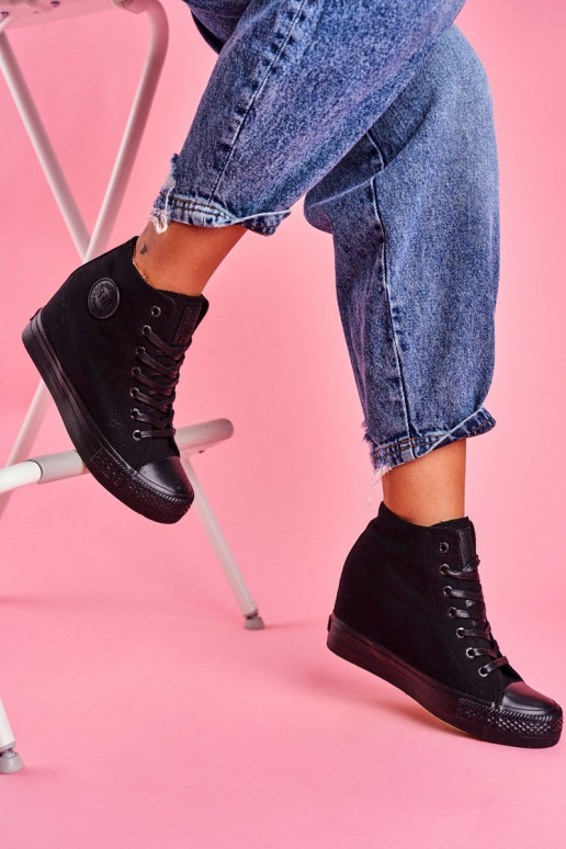 Zwarte Big Star Sneakers model... Zwarte Big Star Sneakers model...