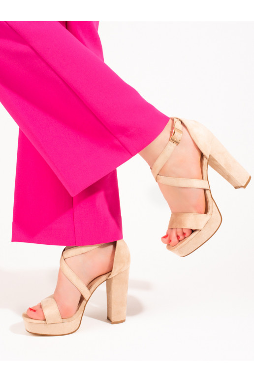Shelovet sandaal met hoge hak Shelovet sandaal met hoge hak