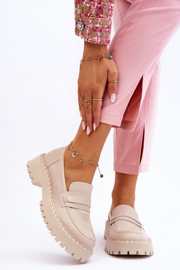 Mocassins beige Big Star 2