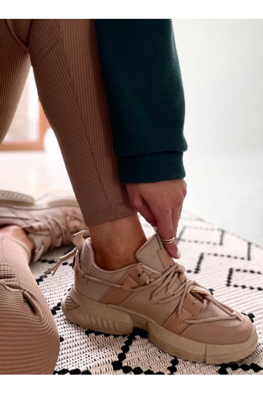 Sportschoenen ZENY kaki kleur