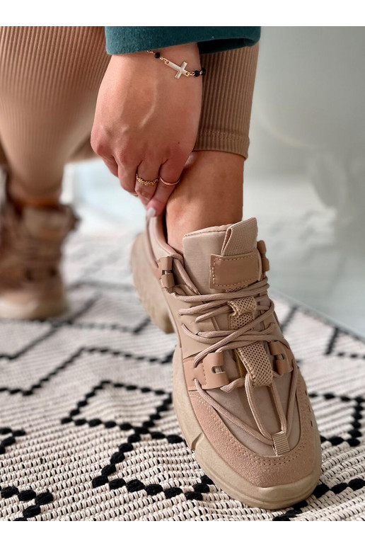 Sportschoenen ZENY kaki kleur