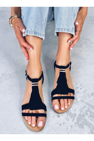 Sandalen met franjes CORBIN...