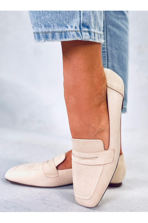 Suède mocassins KLASSE BEIGE