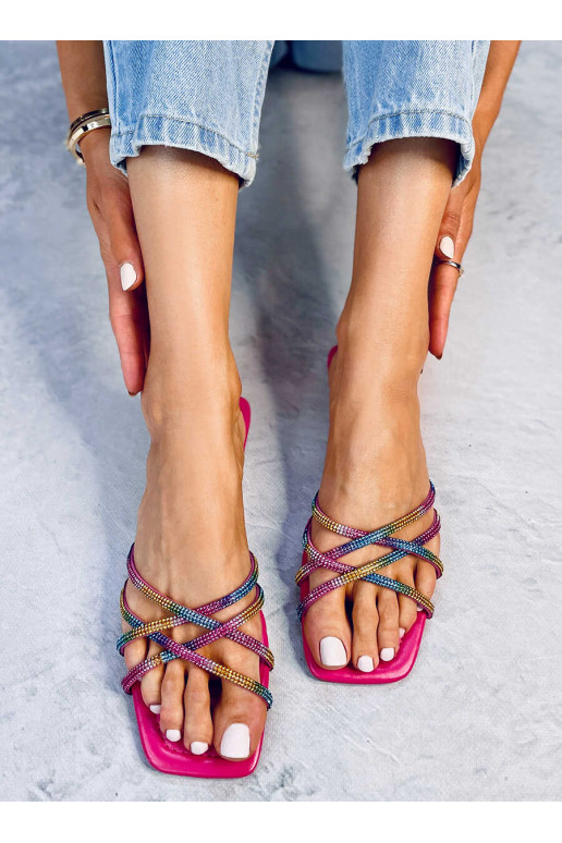 Pantoffels REXHA roze