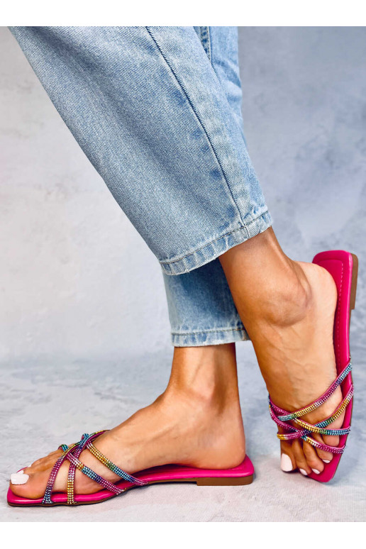 Pantoffels REXHA roze