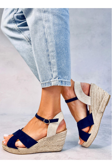 Plateausandalen WILLA BLAUW 2