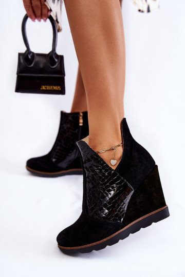 Suede Laarzen met plateau... 2