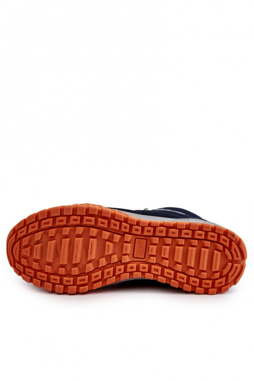 Donkerblauwe Memory Foam Big Star...