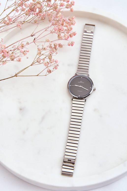 Dameshorloge in grijszwarte kleur... Dameshorloge in grijszwarte kleur...