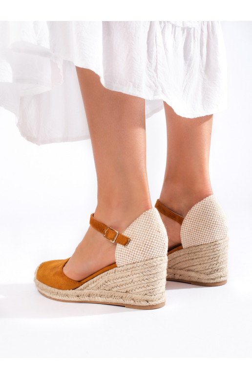 Shelovet bruine espadrilles Shelovet bruine espadrilles
