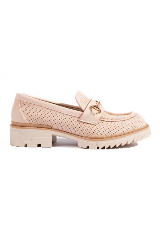 Suède mocassins beige Shelovet Suède mocassins beige Shelovet