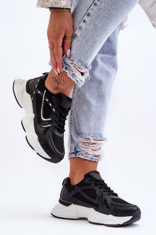 Zwarte Feluci-sneakers voor dames