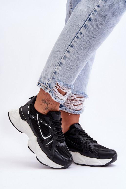 Zwarte Feluci-sneakers voor dames