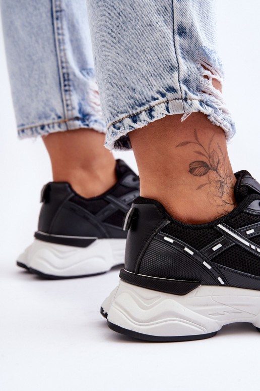 Zwarte Feluci-sneakers voor dames