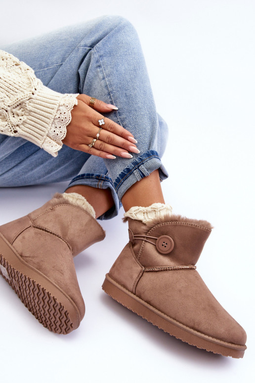 Verwarmde snowboots beige Siriol Verwarmde snowboots beige Siriol