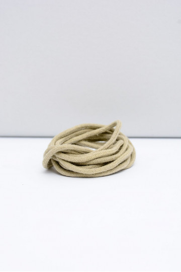 Beige ronde veters Corbby