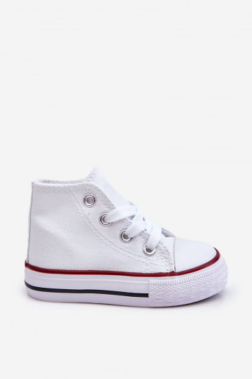 Kinderschoenen met zolen in de witte kleur Filemon