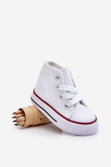 Kinderschoenen met zolen in de witte kleur Filemon 2