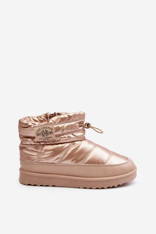 Warme snowboots Lee Cooper beige Warme snowboots Lee Cooper beige