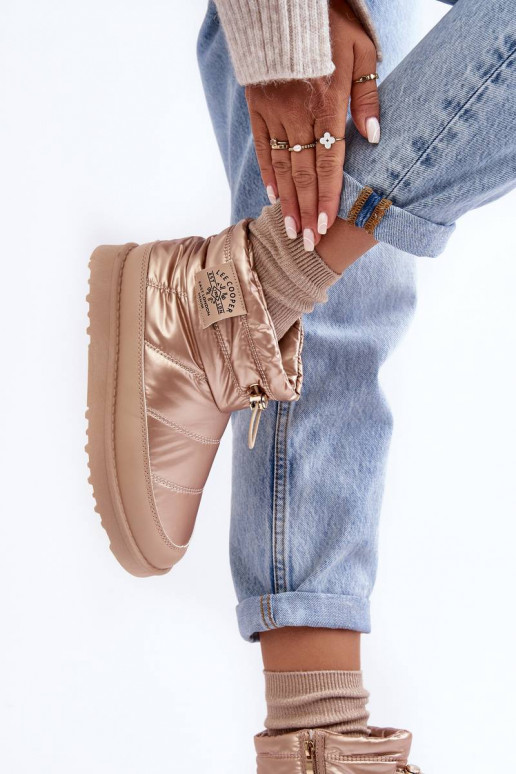 Warme snowboots Lee Cooper beige Warme snowboots Lee Cooper beige