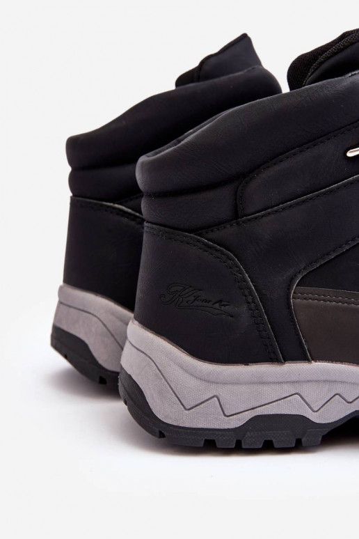 Maraena zwarte wandelschoenen voor heren Maraena zwarte wandelschoenen voor heren