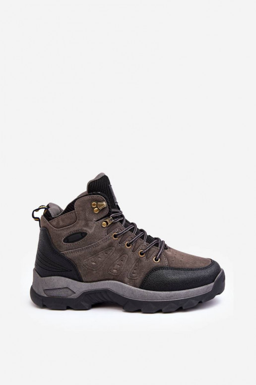 Herenschoenen in grijze kleur Fontanoe