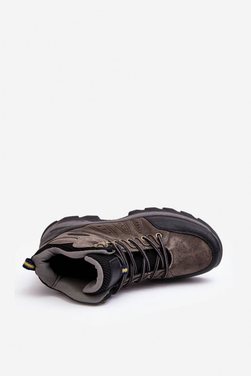 Herenschoenen in grijze kleur Fontanoe