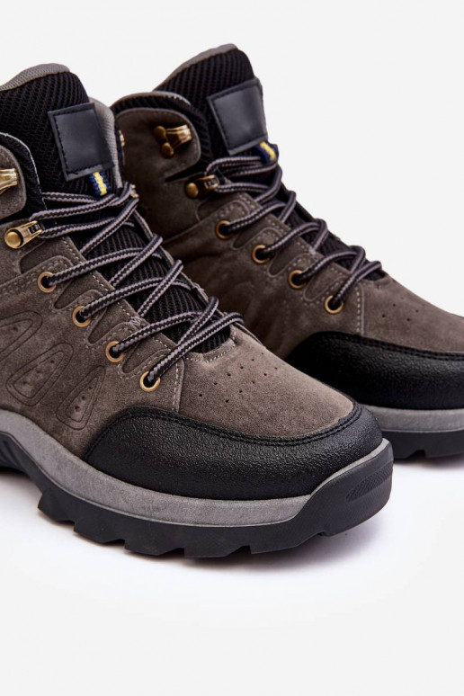 Herenschoenen in grijze kleur Fontanoe