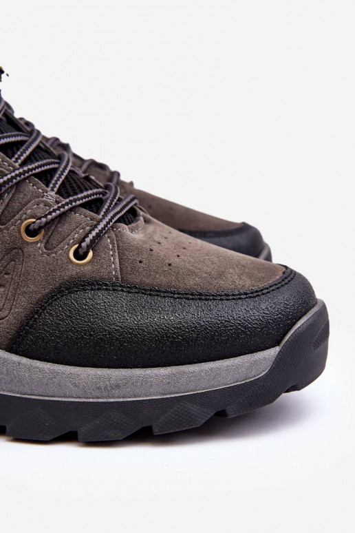 Herenschoenen in grijze kleur Fontanoe