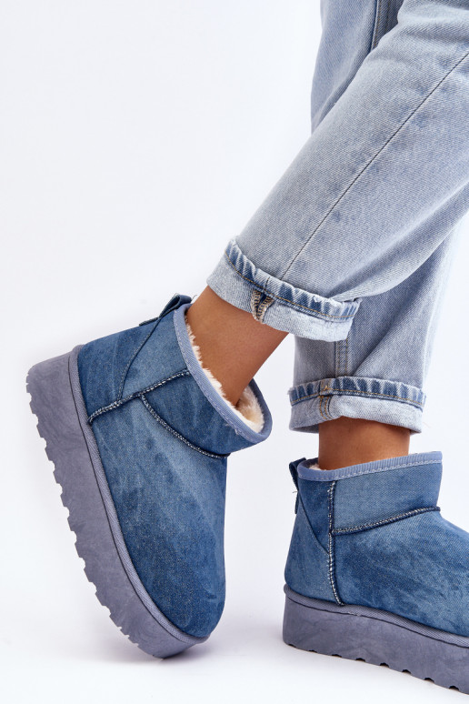 snowboots met glitters met plateau in... snowboots met glitters met plateau in...