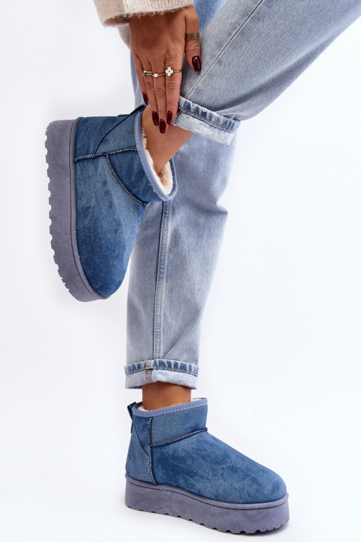 snowboots met glitters met plateau in... snowboots met glitters met plateau in...